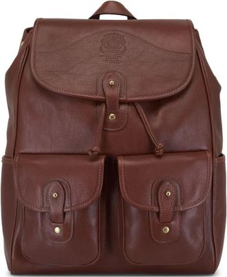 Ghurka Leren rugzak - Bruin