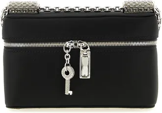 Dolce & Gabbana Black Viscose Crossbody Womens Bag