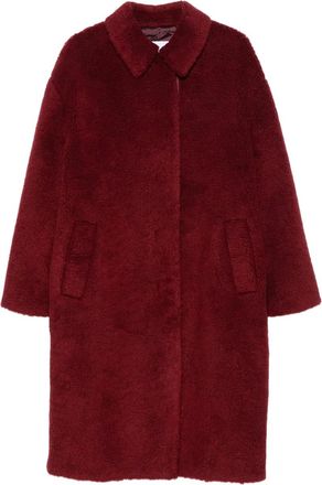 Manuel Ritz Teddy Over coat - Red