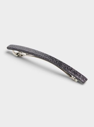 Simons Womens Shimmery rectangular barrette
