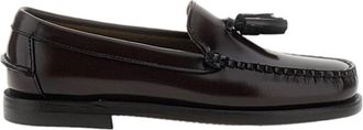Sebago Burgundy Will Classic Leather Tassel Loafers