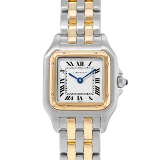 Cartier Pre-owned Cartier Panthere 22Mm Quartz Silver Dial Ladies Watch W25029B6