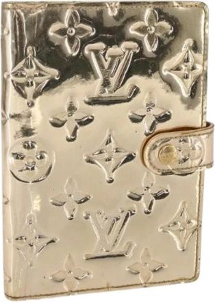 Louis Vuitton Pre-owned Accessories, female, Yellow, Size: ONE SIZE Pre-owned Canvas Home-Office