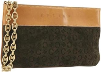 Celine Pre-owned Vintage Clutch Bag - Dames - Vintage Clutch - Bruin - ONE Size - Leer - Vintage