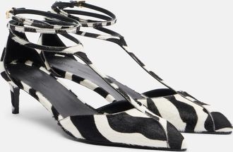 Khaite Mia calf hair pumps