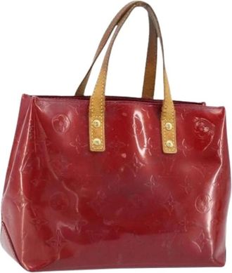Louis Vuitton Pre-owned Handbags, female, Red, Size: ONE SIZE Pre-owned Reade PM Handbag