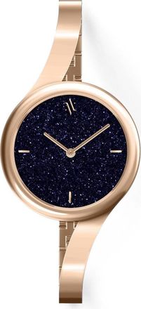 Vanna Claire Gemstone Watch in Blue Sandstone-Rose Gold at Nordstrom