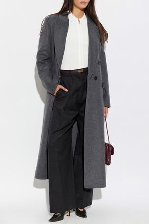Victoria Beckham Cardigan With Zip Fastening, Womens, White