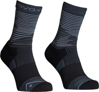 Ortovox All Mountain Mid Socks Merinosocken f&uuml;r Herren | schwarz/blau