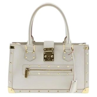Louis Vuitton Pre-owned Handbags, female, White, Size: ONE SIZE Pre-owned Vintage Handbag