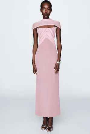 Significant Other Slyth Strapless Maxi Dress