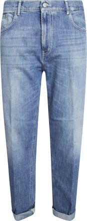 Dondup Ervin Relaxed-Fit Cuffed Jeans