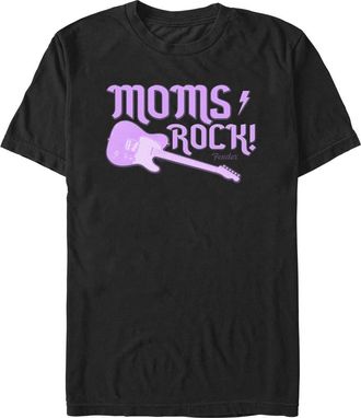 Fender Mens Fender Moms Rock Purple Guitar Graphic Tee in Black at Nordstrom, Size Xxx-Large