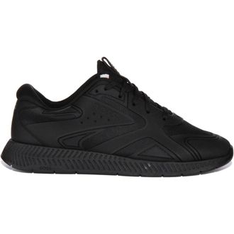 HUGO BOSS Sneakers, male, Black, 12 UK, Black Titanium Sporty Lace-Up Trainers