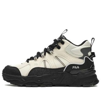 Fila (WMNS) FILA Trek 1S High-Top Sneakers White Black F12W342129FBW