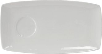 Tuxton Linx Rectangular Tray w/Well 13x7x3/4, 12 Pieces