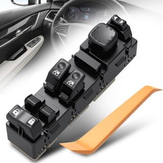 OEM Interruptor Maestro Elevalunas El&eacute;ctrico Lado Conductor, Control Bloqueo Puertas Delanteras Para Chevrolet Silverado 2003-2007 Y Gmc Sierra 2003-2007 