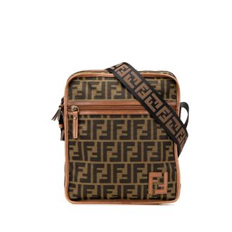 Fendi Pre-owned Fendi Zucca Canvas Crossbody Ladies IJZT1KS50MWUN73P