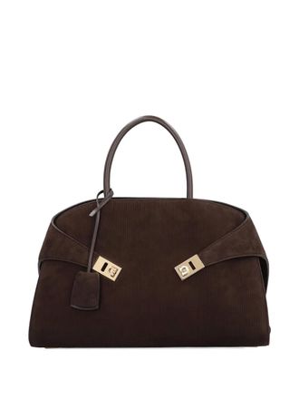 Ferragamo large Hug handbag - Brown