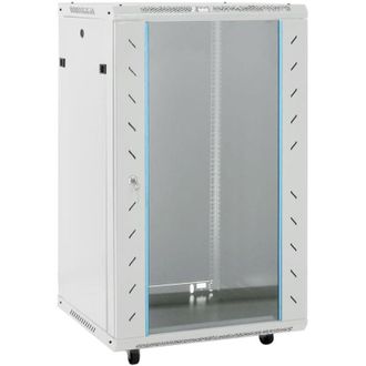 vidaXL Rack De Servidores Patas Giratorias 18u 19 Ip20 60x60x100 Cm Vidaxl