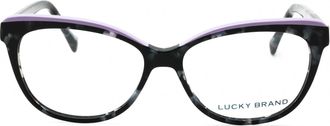 Lucky Brand VLBD239 Cat Eye Acetate Eyeglasses - Brown