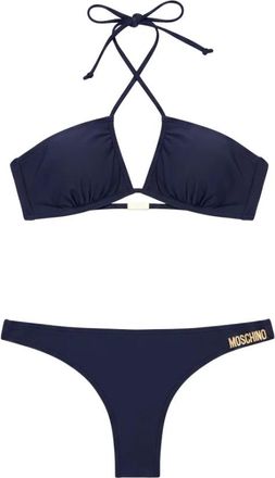 Moschino Bikini 2 Pezzi V2A5723 - Dames - Bikinis - Blauw - L - Badmode