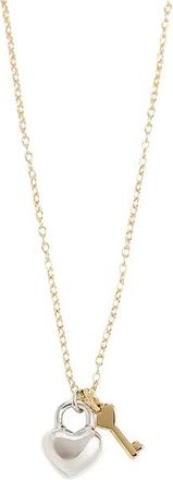 Kate Spade New York Pendant Womens Necklace Womens Necklace Gold/Silver, Brass