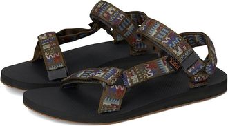 Teva Original Universal Mens Sandals Geo Mashup Olive : 11 D - Medium, Synthetic/Textile