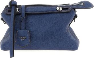 Fendi Clutch in pelle con battente - Blu