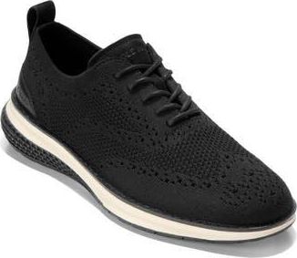 Cole Haan Original Grand Energyweave Stitchlite Oxford in Black /Ivory /Ivory at Nordstrom Rack, Size 8.5