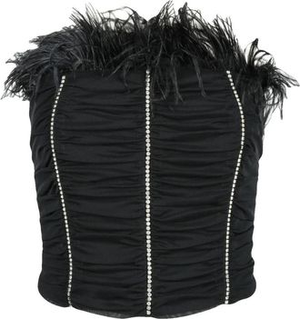 Patrizia Pepe Top - Dames - Tops zonder mouwen - Zwart - M - Tops