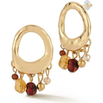 Sphera Milano Statement Hoop Earrings in Gold at Nordstrom Rack