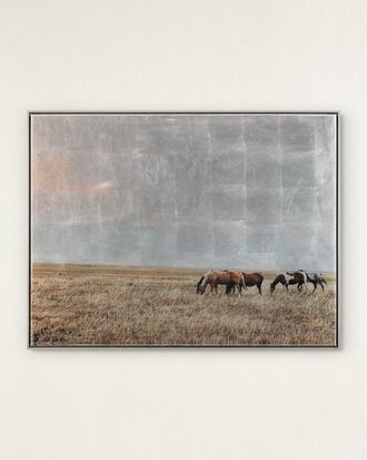 John-Richard Freedom on the Range Framed Giclee