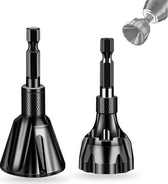 OEM Juego De 2 Herramientas De Desbarbado De Varillas Roscadas, Herramienta De Desbarbado De 3-20 Mm Y 5-25 Mm, Herramienta De Desbarbado Externa Extra&iacute;bl