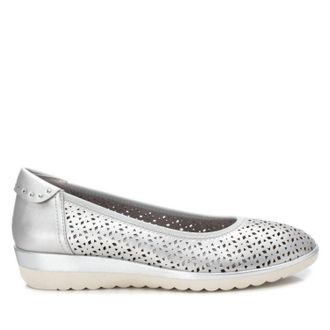 Xti Womens Ballerina Shoes In Silver