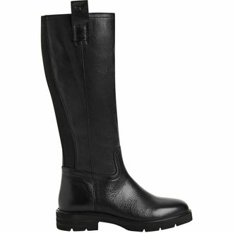 Tamaris Platte laarzen in leer