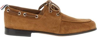 Thom Browne Brown Suede Loafers