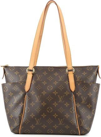 Louis Vuitton Brown Monogram Shoulder Bag Tote Bag (Pre-Owned)