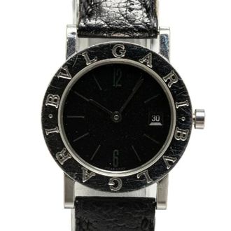 Bulgari Pre-owned Watches, female, Black, Size: ONE SIZE Pre-owned Metal watches