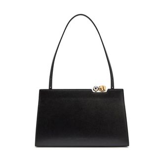 Jacquemus Le Salon Shoulder Bag - female - Jacquemus - Shoulder Bags - Black - ONE SIZE - Bags