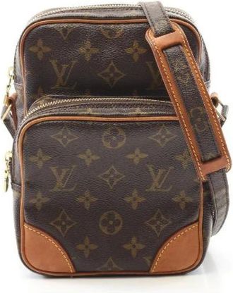 Louis Vuitton Pre-owned Cross Body Bags, female, Brown, Size: ONE SIZE Pre-owned Canvas louis-vuitton-bags