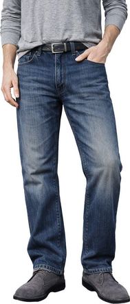 Fidelity Denim 50-11 Relaxed Fit Jeans in Joshua Blue at Nordstrom, Size 40
