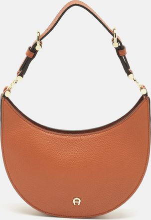 Aigner Brown Leather Delia Hobo