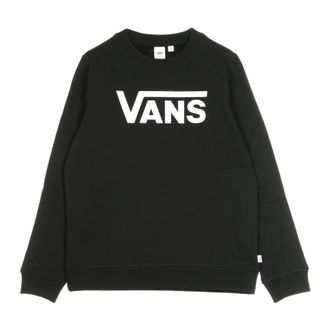 Vans Klassieke Zwarte Crewneck Sweatshirt - Dames - Sweatshirts - Zwart - M - Katoen - Hoodies & sweatvesten