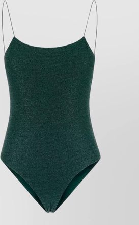 Os&eacute;ree metallic swimsuit