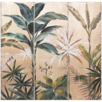 Atmosphera Atmosphera - Trittico stampato jungle 90x90cm créateur dintérieur