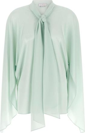 Stella McCartney Mujer, Blusas y Camisas, Verde, Talla: S