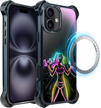 OEM Funda Ibizu Dropguard Ultra Para Iphone 16 Plus Con Magsafe, Electromove, Vibraci&oacute;n Para Fitness