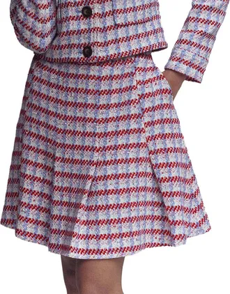 Boden Flippy Textured Skirt
