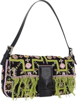 Fendi Pre-owned Vintage Schoudertas - Dames - Vintage Schoudertas - Veelkleurig - ONE Size - Vintage